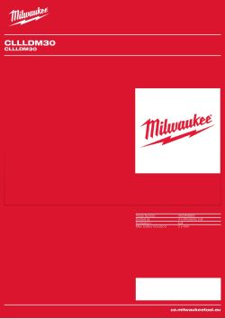 MILWAUKEE CLLLDM30 4933498860 A4 PDF