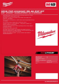 MILWAUKEE HD18 PXP 4933479983 A4 PDF