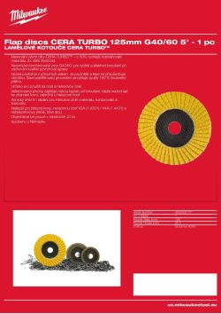 MILWAUKEE SLC50/125mm G40/60 5° 4932502177 A4 PDF