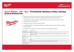 MILWAUKEE Rukavice CutC - 7/S - 1 pár 4932479715 A4 PDF