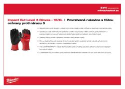 MILWAUKEE Rukavice Impact Cut C - 10/XL - 1 pár 4932478129 A4 PDF