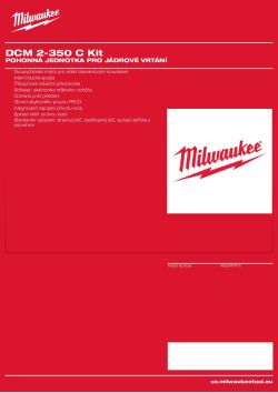 MILWAUKEE DCM 2-350 C 4933447410 A4 PDF