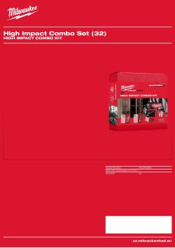 MILWAUKEE High Impact Combo Kit 4932499995 A4 PDF