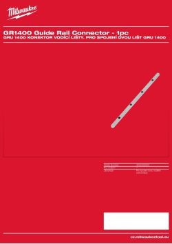MILWAUKEE Přípojka 4932352559 A4 PDF