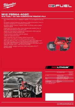 MILWAUKEE M12FBS64-402X 4933478442 A4 PDF