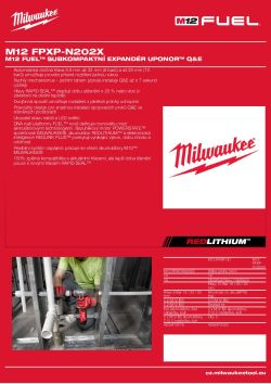 MILWAUKEE M12 FPXP 4933472019 A4 PDF