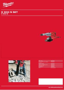 MILWAUKEE K 900 S 4933442445 A4 PDF