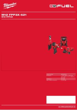 MILWAUKEE M12 FPP3X 4933500537 A4 PDF