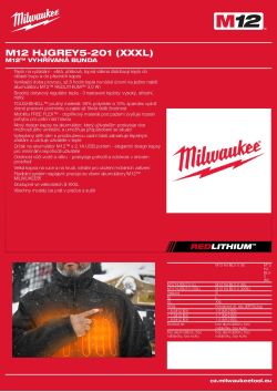 MILWAUKEE M12 HJ5 4932492941 A4 PDF