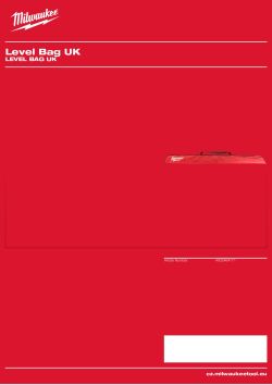 MILWAUKEE Level Bag UK 4932464171 A4 PDF