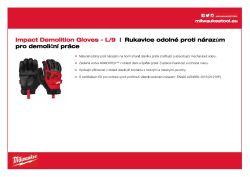 MILWAUKEE Rukavice Impact Demolition - L/9 - 1 pár 4932471909 A4 PDF