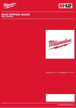 MILWAUKEE M12 CPP2D 4933464152 A4 PDF