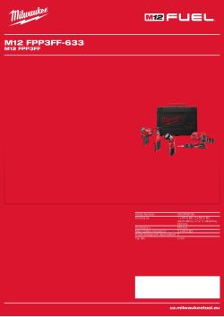 MILWAUKEE M12 FPP3FF 4933498788 A4 PDF