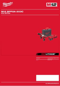 MILWAUKEE M12 BPP2A 4933471552 A4 PDF