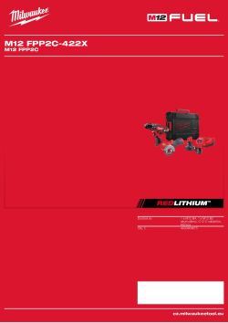 MILWAUKEE M12 FPP2C 4933464875 A4 PDF