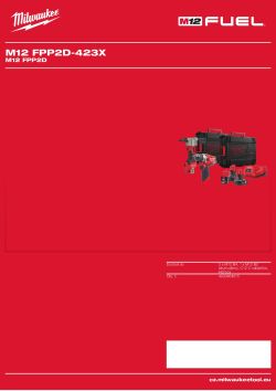 MILWAUKEE M12 FPP2D 4933464915 A4 PDF