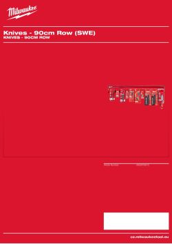MILWAUKEE Knives - 90cm Row 4932478572 A4 PDF