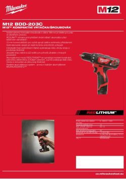 MILWAUKEE M12 BDD 4933464428 A4 PDF
