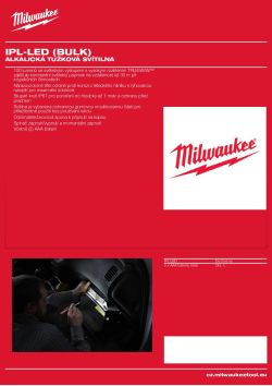 MILWAUKEE IPL-LED 4933492381 A4 PDF