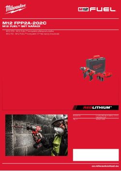 MILWAUKEE M12 FPP2A 4933471088 A4 PDF