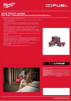 MILWAUKEE M12 FCOT 4933478527 A4 PDF