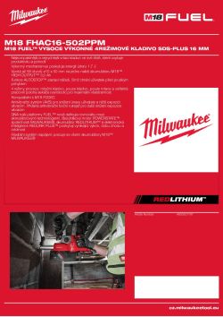 MILWAUKEE M18 FHAC16 4933501797 A4 PDF