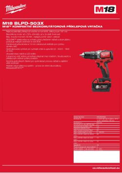 MILWAUKEE M18 BLPD 4933464486 A4 PDF