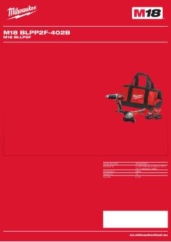 MILWAUKEE M18 BLLP2F 4933493951 A4 PDF