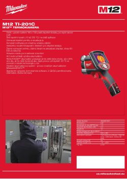 MILWAUKEE M12™ termokamera 4933441841 A4 PDF