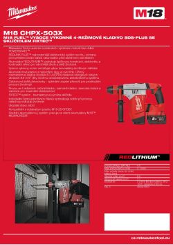 MILWAUKEE M18 CHPX 4933478521 A4 PDF