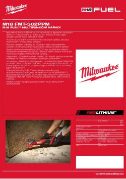 MILWAUKEE M18 FMT 4933501796 A4 PDF