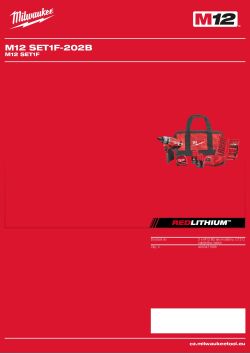MILWAUKEE M12 SET1F 4933471686 A4 PDF