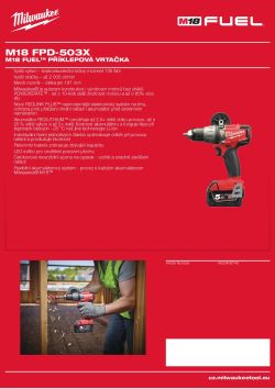 MILWAUKEE M18 FPD 4933459749 A4 PDF