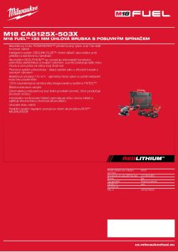 MILWAUKEE M18 CAG125X 4933478522 A4 PDF