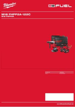 MILWAUKEE M18 FHPP2A 4933464902 A4 PDF