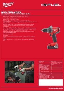 MILWAUKEE M18 FDD 4933451358 A4 PDF