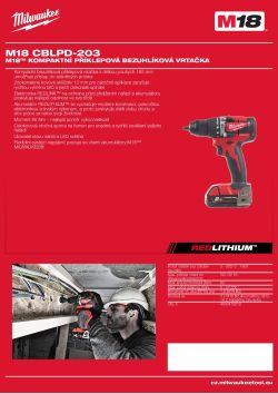 MILWAUKEE M18 CBLPD 4933472219 A4 PDF