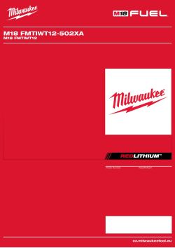 MILWAUKEE M18 FMTIWT12 4933464024 A4 PDF
