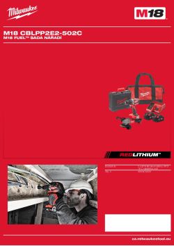 MILWAUKEE M18™ sada nářadí 4933479229 A4 PDF
