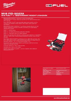MILWAUKEE M18 FID 4933464254 A4 PDF