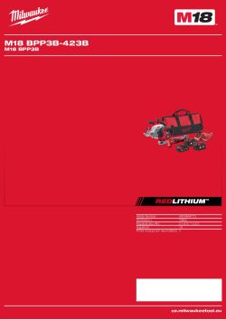 MILWAUKEE M18 BPP3B 4933464773 A4 PDF