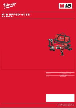 MILWAUKEE M18 BPP3D 4933493432 A4 PDF