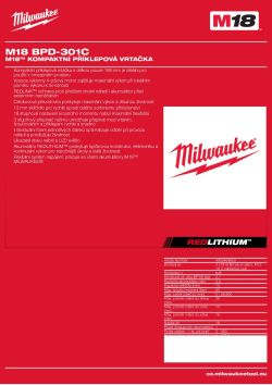MILWAUKEE M18 BPD 4933464853 A4 PDF