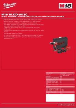 MILWAUKEE M18 BLDD 4933459363 A4 PDF