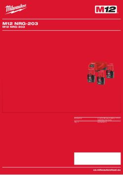 MILWAUKEE M12 NRG-203 4933459210 A4 PDF