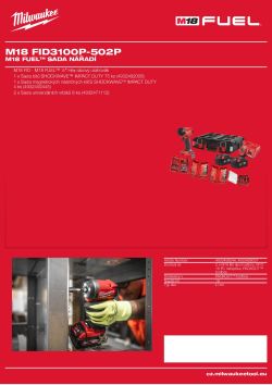 MILWAUKEE M18 FID3100P 4933499037 A4 PDF