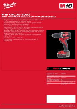 MILWAUKEE M18 CBLDD 4933471277 A4 PDF