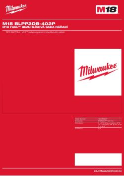 MILWAUKEE M18 BLPP2DB 4933499237 A4 PDF