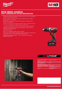 MILWAUKEE M18 BDD 4933464942 A4 PDF