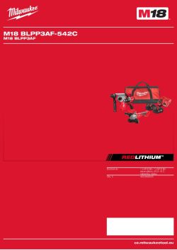 MILWAUKEE M18 BLPP3AF 4933498595 A4 PDF